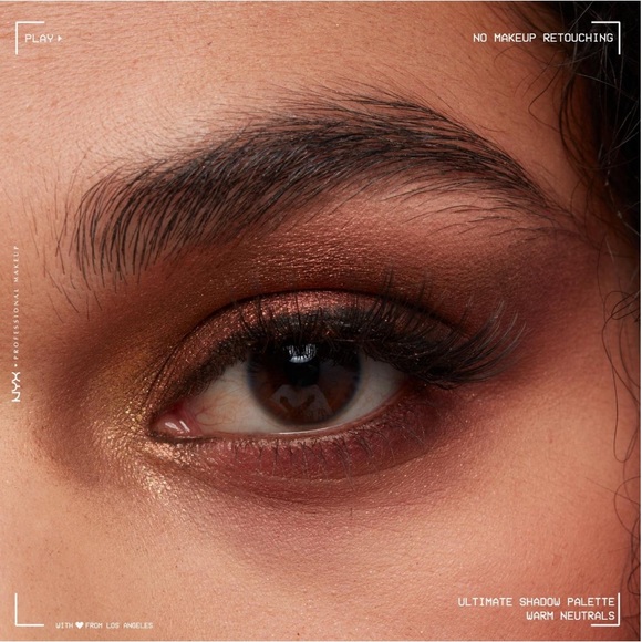 $14❤️‍🔥 NYX Ultimate Color Shadow Palette WARM NEUTRALS 🎨 NEW & SEALED - Picture 6 of 10